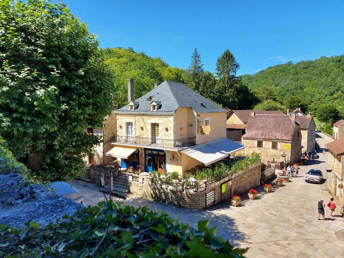 Hotel De L'Abbaye Saint-Amand-de-Coly エクステリア 写真