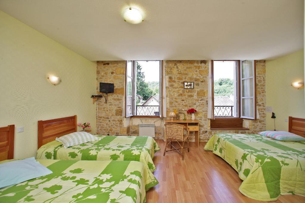 Hotel De L'Abbaye Saint-Amand-de-Coly エクステリア 写真